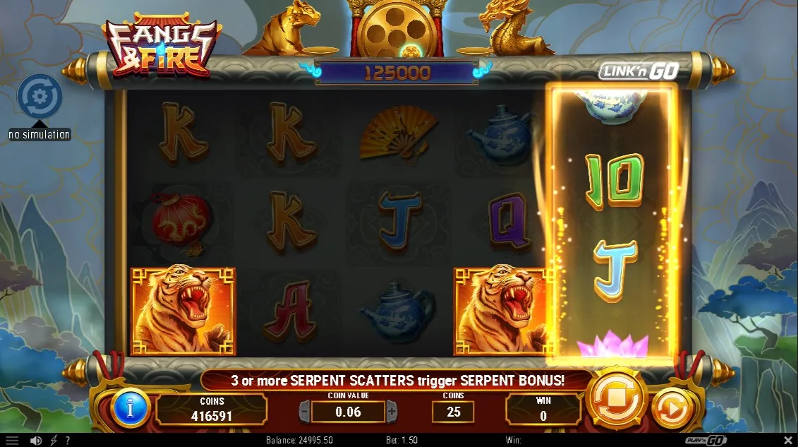 playngo fangs & fire slot